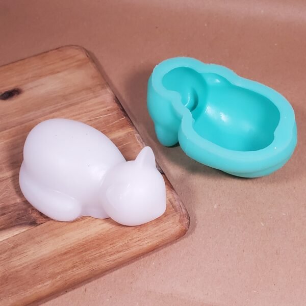 Le chat sur le ventre - Moule en silicone – Image 2
