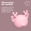 Le cerf - Moule en silicone – Image 6