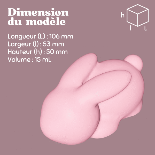 Le lapin - Moule en silicone – Image 6