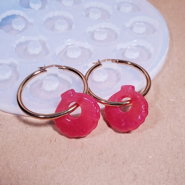 Boucle d'oreille coquillage - Moule en silicone