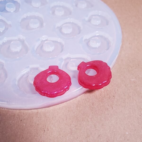 Boucle d'oreille coquillage - Moule en silicone – Image 3