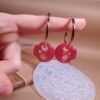 Boucle d'oreille crâne - Moule en silicone – Image 2