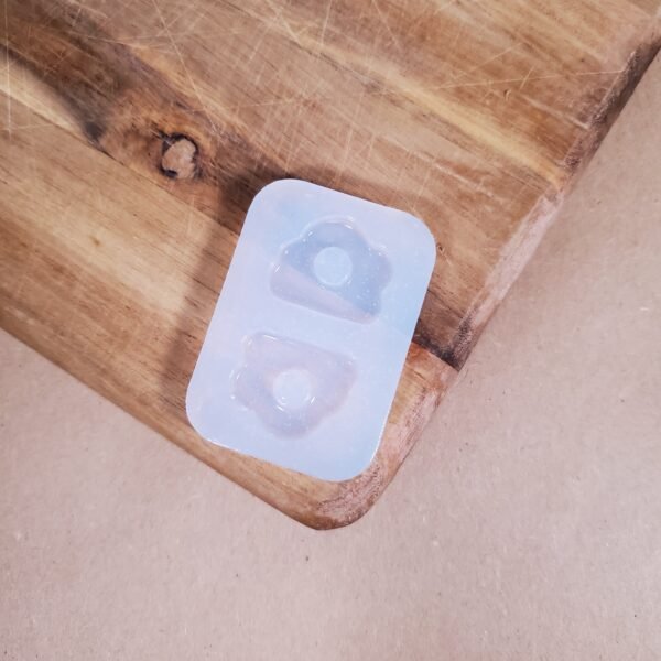 Paire boucle d'oreille nuage - Moule en silicone – Image 3