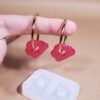 Paire boucle d'oreille nuage - Moule en silicone – Image 2