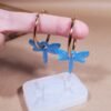 Paire boucle d'oreille libellule - Moule en silicone – Image 2