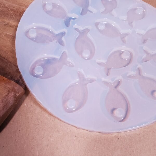 Boucle d'oreille poisson - Moule en silicone – Image 5