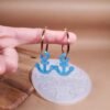 Boucle d'oreille ancre - Moule en silicone – Image 2