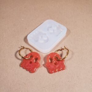Paire boucle d'oreille fantôme - Moule en silicone