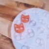 Boucle d'oreille chat - Moule en silicone – Image 3