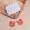 Paire boucle d'oreille chat - Moule en silicone – Image 2