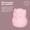 Le hiboux - Moule en silicone – Image 6