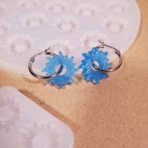 Moule à pampille – boucle d’oreille Soleil