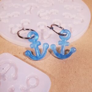 Moule à pampille – boucle d’oreille Ancre