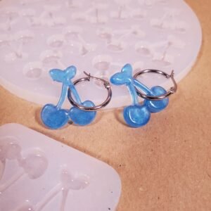 Moule à pampille – boucle d’oreille Cerise