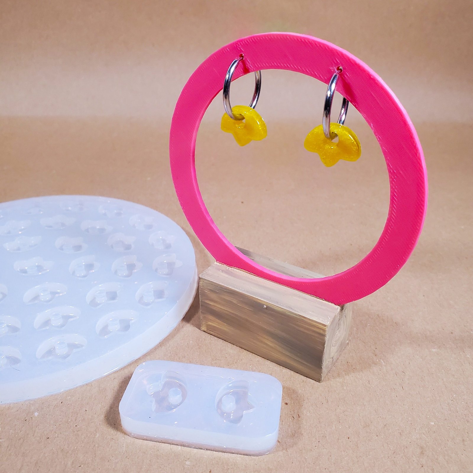 Moule à pampille - boucle d'oreille Mini Pétale – Image 2