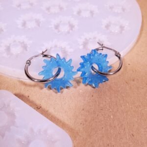 Moule à pampille – boucle d’oreille Soleil