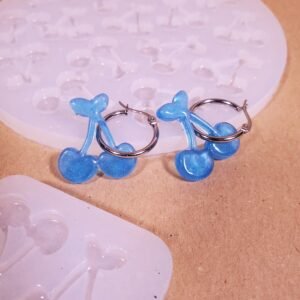 Moule à pampille – boucle d’oreille Cerise