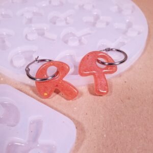 Moule à pampille – boucle d’oreille Champignon