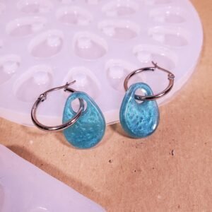 Moule à pampille - boucle d'oreille Goutte