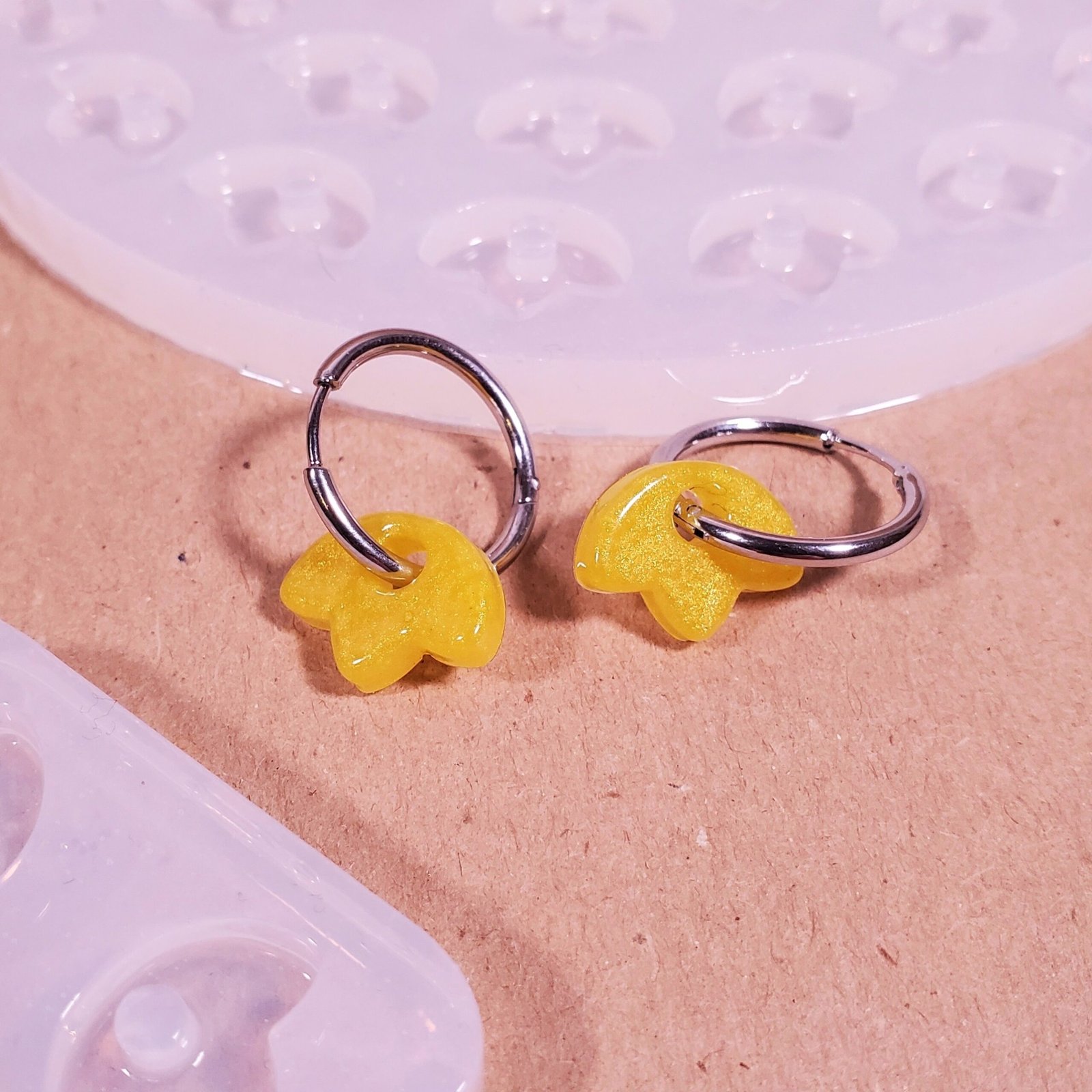 Moule à pampille - boucle d'oreille Mini Pétale