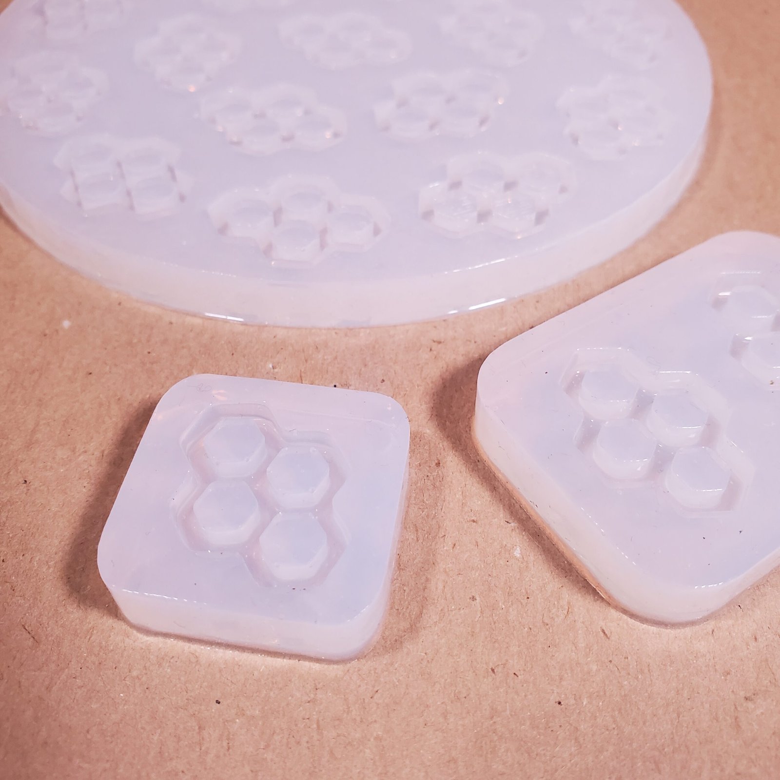 Moule à pampille - boucle d'oreille Alvéole – Image 5