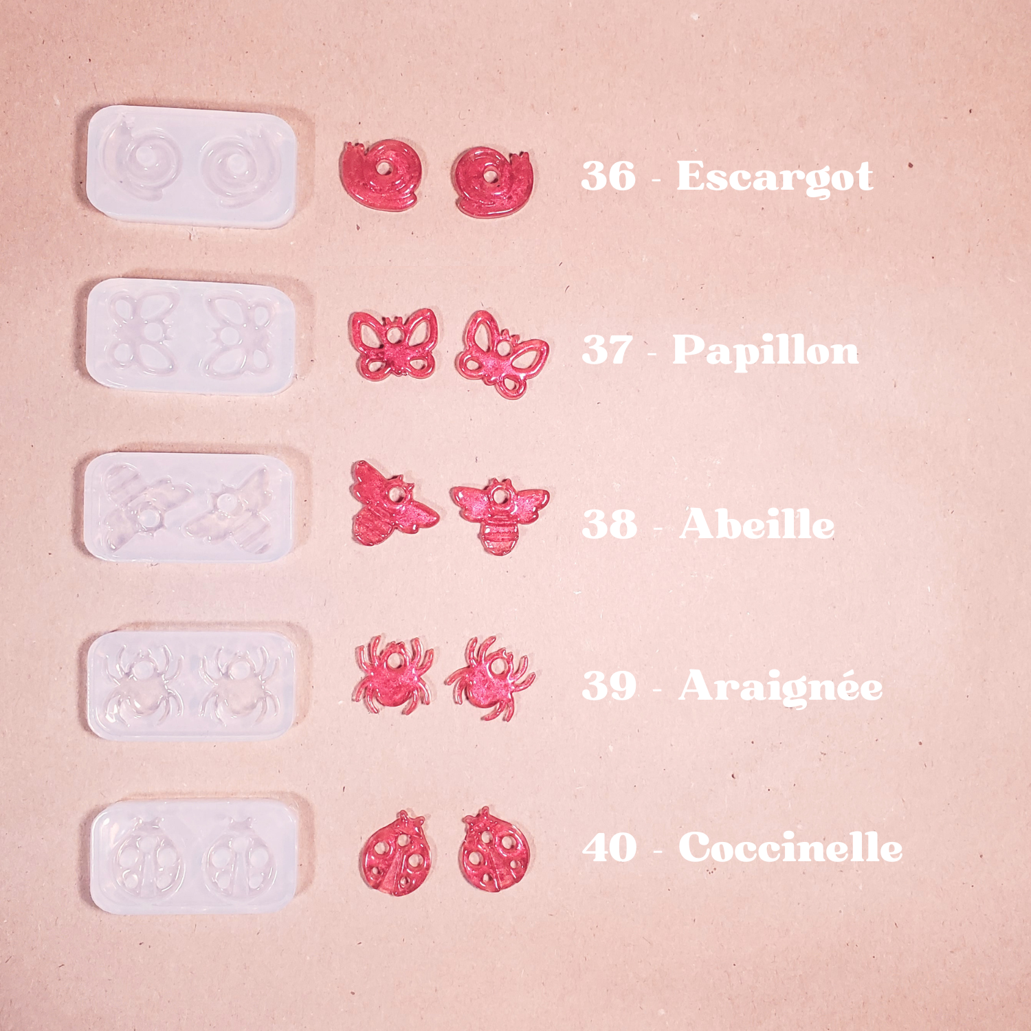 6 colliers - Kit résine – Image 16